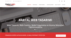 Desktop Screenshot of kartalwebtasarimi.com